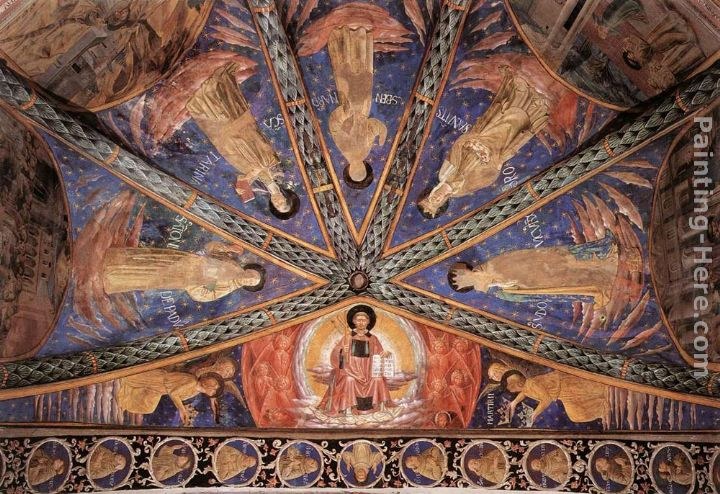 Benozzo di Lese di Sandro Gozzoli St Francis in Glory and Saints